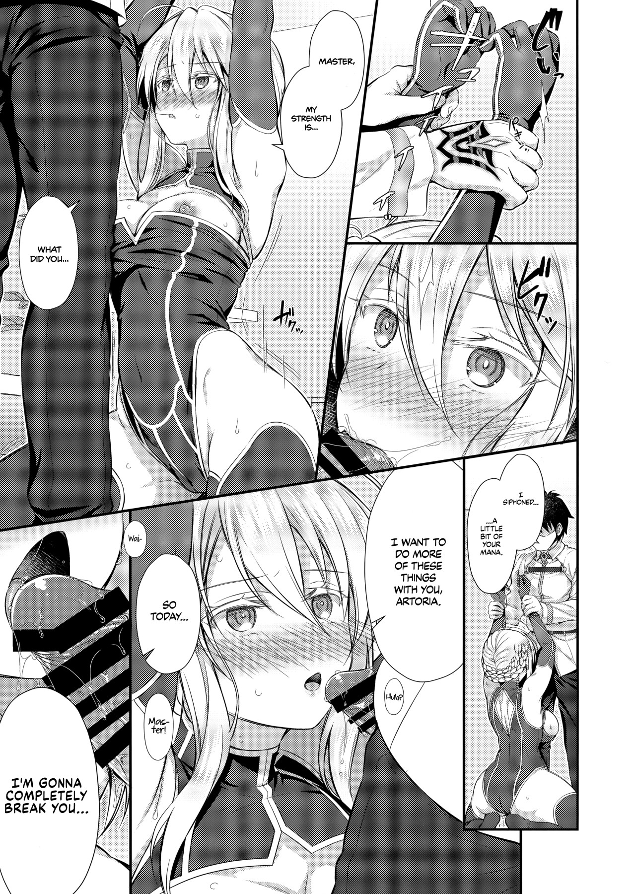 Hentai Manga Comic-My Artoria-Read-4